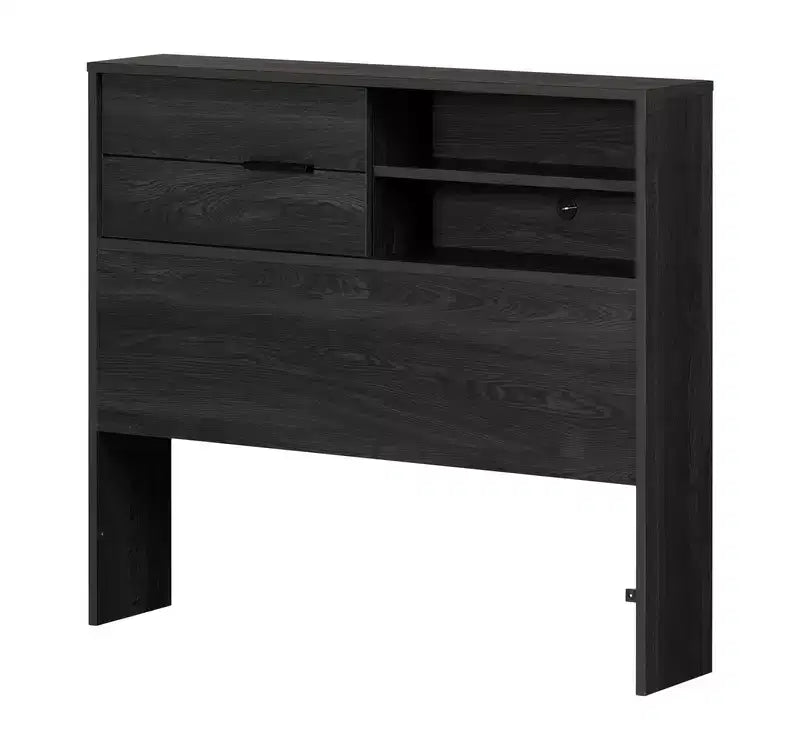 HomeStock Laminated Particleboard Twin Kids Headboard with Storage