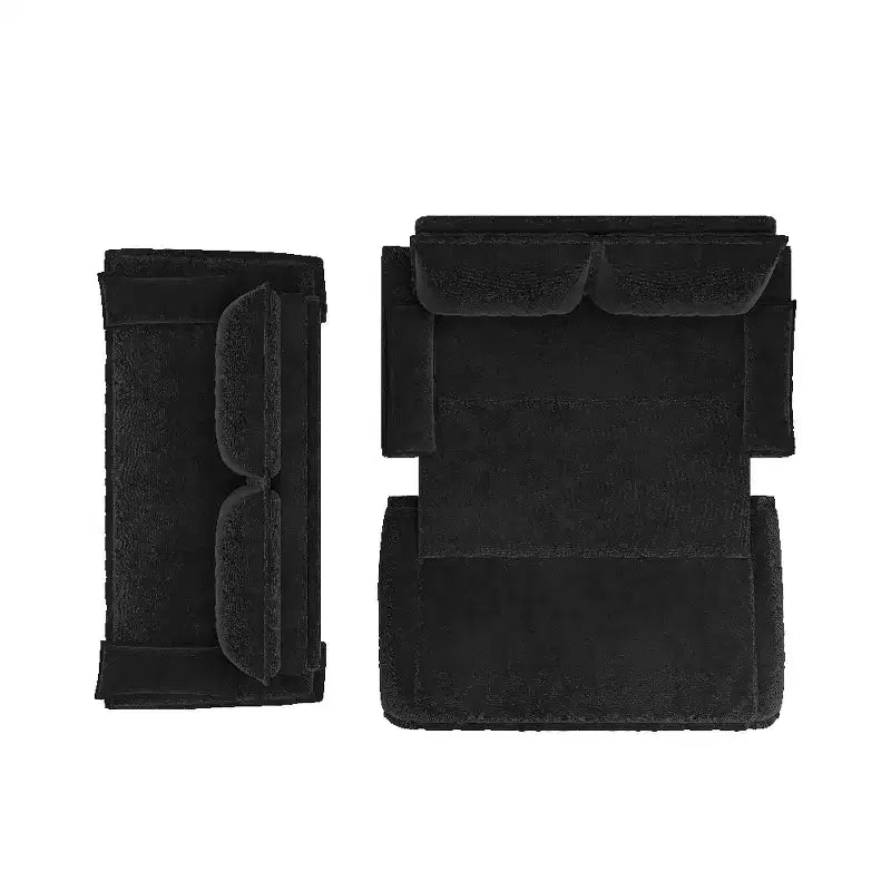 Divano letto convertibile 3 in 1 in velluto beige/nero/grigio/rosa, divano letto a 2 posti estraibile queen size