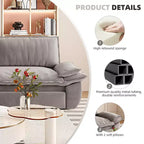 Divano letto convertibile 3 in 1 in velluto beige/nero/grigio/rosa, divano letto a 2 posti estraibile queen size