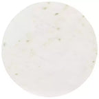 Tavolino rotondo con ripiano in marmo – Nero/Avorio, Oro/Avorio, Argento/Nero