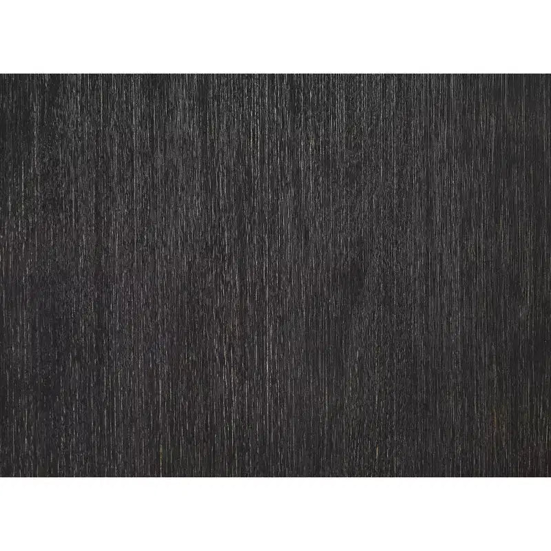 Tavolo da pranzo rettangolare grigio e nero, 6 posti