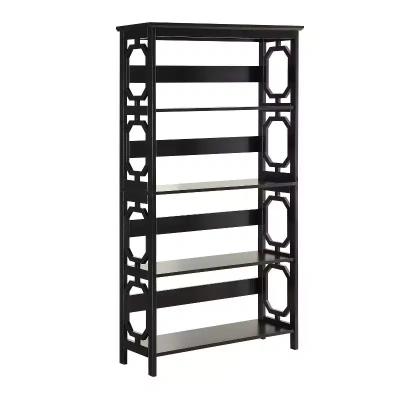 60 Omega 5 Tier Bookcase - Breighton Home
