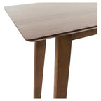 Tavolo bar rettangolare in rovere/noce, 2 posti, H 106,7 cm