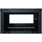Armadio Rack da Parete 6U nero con finestra in acrilico, per utente singolo