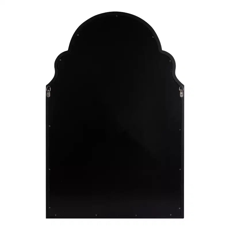 Specchio da parete ad arco smerlato, cornice nera / oro / grigia / marrone rustico / argento, singolo