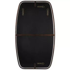 Specchio da parete rettangolare smussato in bronzo scuro, 21,25" × 36,25"