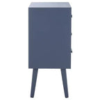 Tavolo d'appoggio a 3 cassetti Mid-Century – Vari colori, Uso singolo
