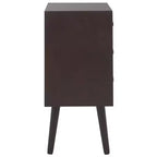 Tavolo d'appoggio a 3 cassetti Mid-Century – Vari colori, Uso singolo