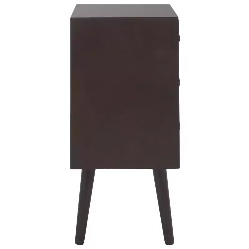 Tavolo d'appoggio a 3 cassetti Mid-Century – Vari colori, Uso singolo