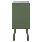 Tavolo d'appoggio a 3 cassetti Mid-Century – Vari colori, Uso singolo