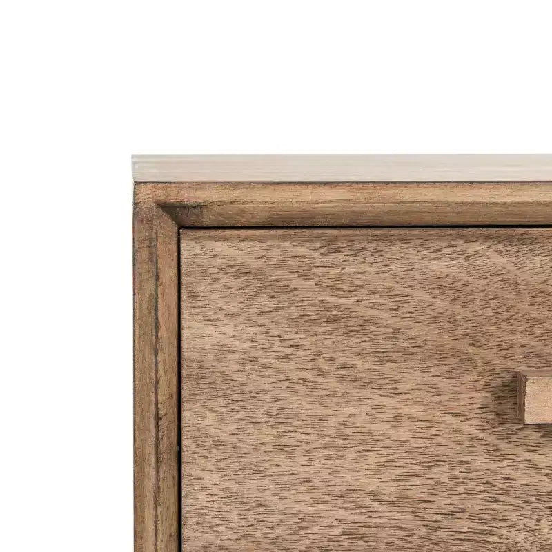 Tavolo d'appoggio a 3 cassetti Mid-Century – Vari colori, Uso singolo
