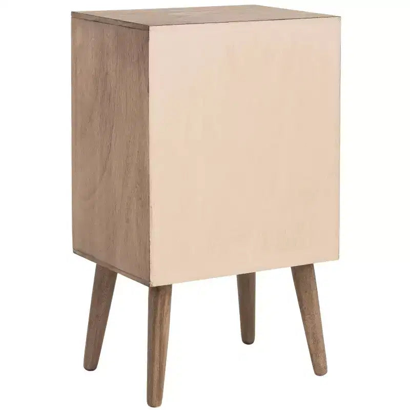 Tavolo d'appoggio a 3 cassetti Mid-Century – Vari colori, Uso singolo