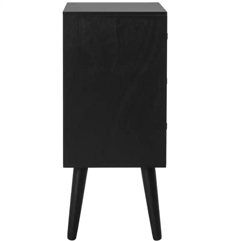 Tavolo d'appoggio a 3 cassetti Mid-Century – Vari colori, Uso singolo