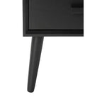 Tavolo d'appoggio a 3 cassetti Mid-Century – Vari colori, Uso singolo