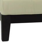 Pouf da cocktail trapuntato nero/marrone/bianco sporco/rosso, 2 posti a sedere
