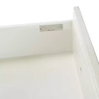 Scaffale a 5 ripiani con 1 cassetto – Bianco antico / Grigio / Blu notte, Utente singolo