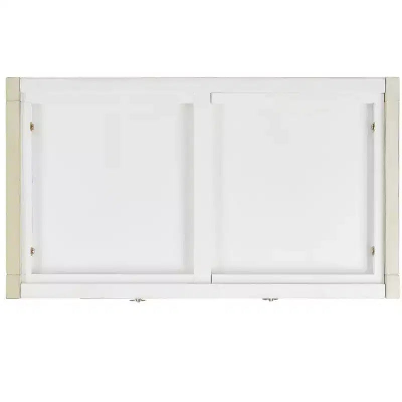 Scaffale a 5 ripiani con 1 cassetto – Bianco antico / Grigio / Blu notte, Utente singolo
