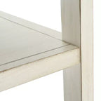 Scaffale a 5 ripiani con 1 cassetto – Bianco antico / Grigio / Blu notte, Utente singolo